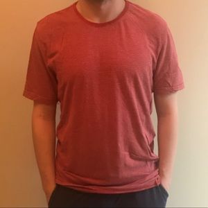 Alfani striped crew neck tee